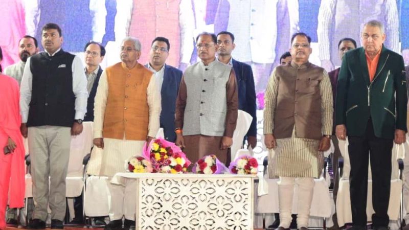 वन्देमातरम गीत आजादी का शस्त्र : मुख्यमंत्री विष्णु देव साय