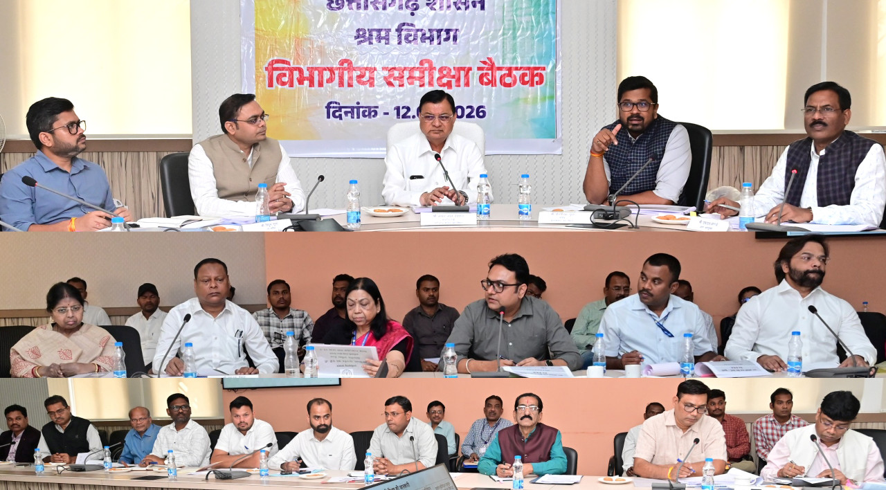 श्रम मंत्री देवांगन ने ली श्रम विभाग की मैराथन समीक्षा बैठक, दिए आवश्यक निर्देश