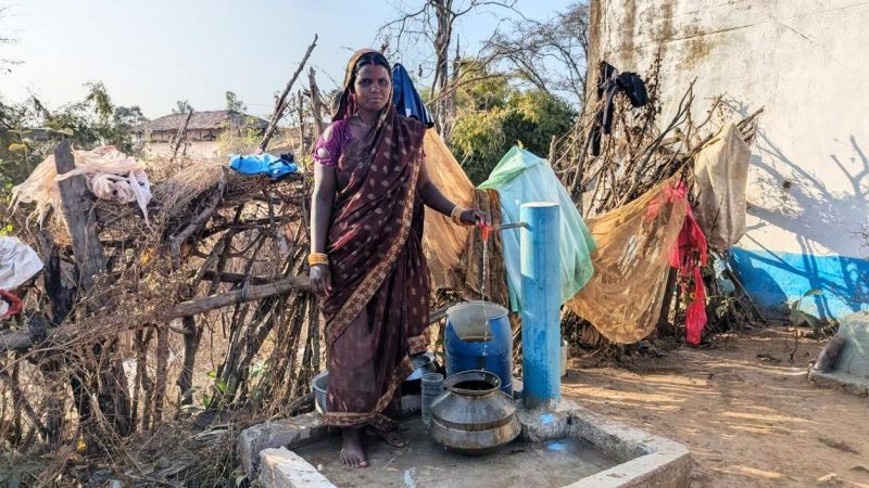 हर घर जल योजना से ग्राम कन्हारी में बदली पेयजल की तस्वीर