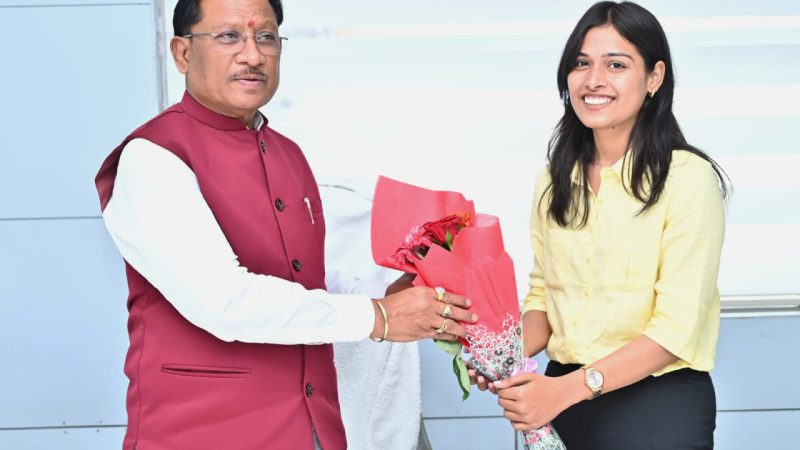 सुप्रिया से प्रेरणा लेकर युवाओं को अपने लक्ष्य की दिशा में आगे बढ़ना चाहिए: मुख्यमंत्री साय