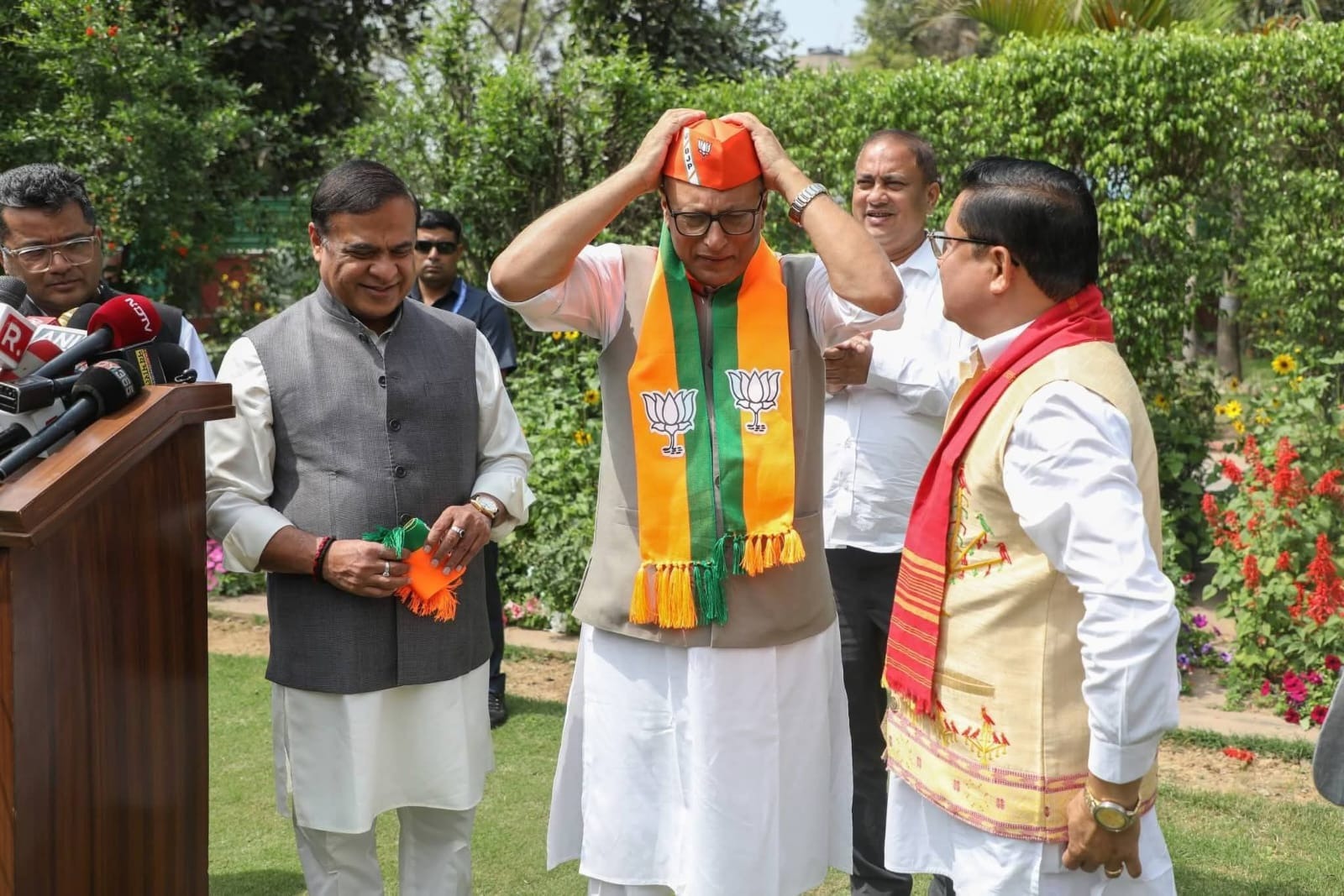 असम चुनाव से पहले कांग्रेस को झटका, प्रद्युत बोरदोलोई भाजपा में शामिल