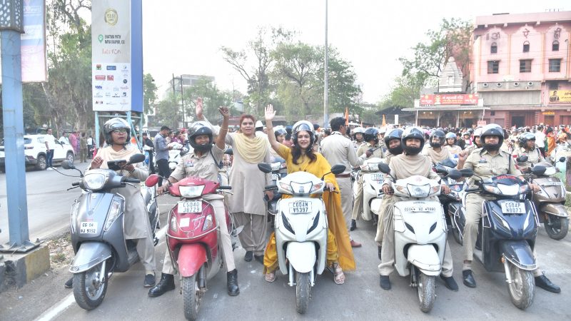 “मैं भारत हूं” थीम पर भव्य बाइक-स्कूटी रैली, गोल्डन बुक ऑफ वर्ल्ड रिकॉर्ड में दर्ज