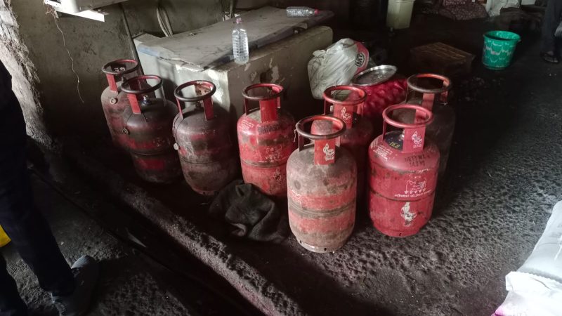 घरेलू एलपीजी के दुरुपयोग व कालाबाजारी पर जिला प्रशासन की सख्ती