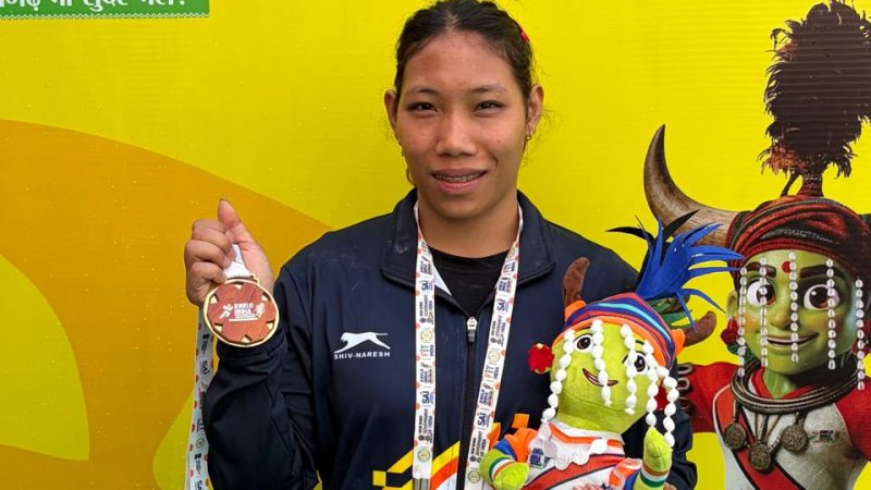 बीमारी से जंग और भाई के अधूरे सपनों को पूरा करने का साहस लिए अरुणाचल की अनाई ने जीता यादगार केआईटीजी स्वर्ण