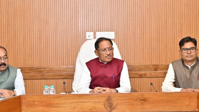 मुख्यमंत्री की अध्यक्षता में छत्तीसगढ़ राजधानी क्षेत्र विकास प्राधिकरण (SCR) की पहली बैठक आयोजित