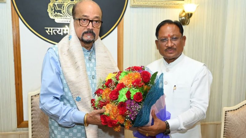 मुख्यमंत्री विष्णु देव साय ने राज्यपाल रमेन डेका को जन्मदिन की दी शुभकामनाएँ