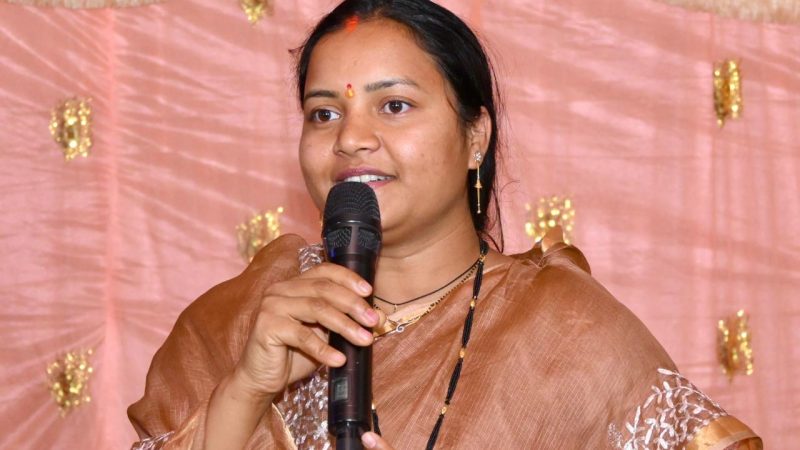 महिलाओं का सशक्तिकरण राज्य सरकार की सर्वोच्च प्राथमिकता – मंत्री श्रीमती लक्ष्मी राजवाड़े