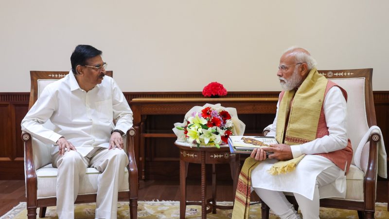 ओडिशा के राज्यपाल ने प्रधानमंत्री से मुलाकात की