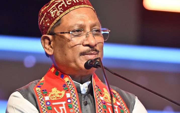 मुख्यमंत्री विष्णु देव साय छत्तीसगढ़ सिंधी सेवा महापंचायत द्वारा आयोजित ‘चन्ड्र जी रात, सिंधिन जो मेलो – आनंद मेलो’ में हुए शामिल