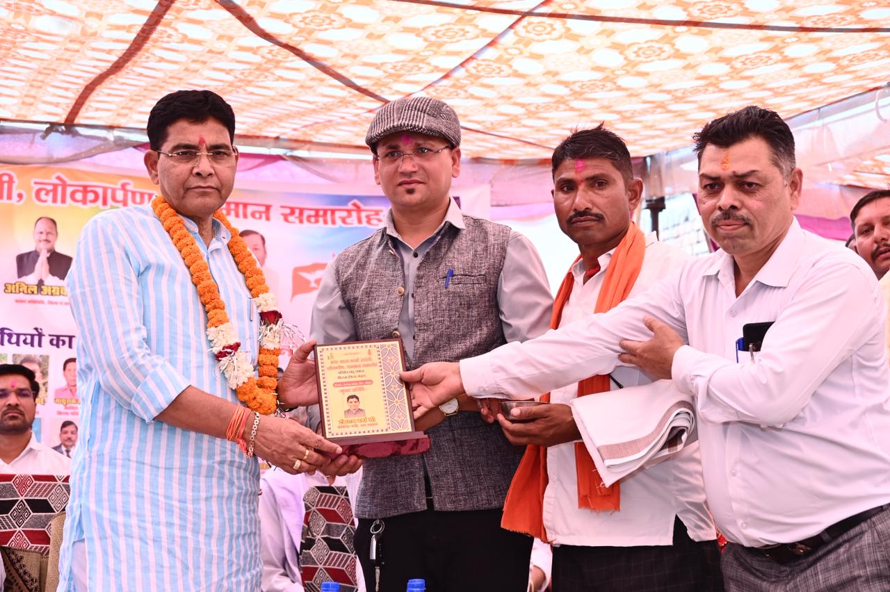 समाज की प्रगति ही राष्ट्र की उन्नति का आधार – मंत्री टंकराम वर्मा