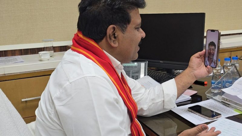 बीजापुर के अंकित की यूपीएससी में सफलता पर उपमुख्यमंत्री विजय शर्मा ने वीडियो कॉल पर दी बधाई