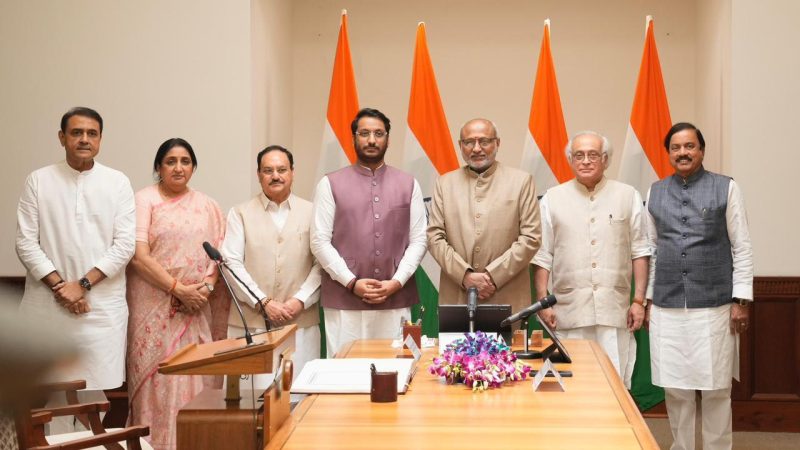 पार्थ अजित पवार आधिकारिक रूप से राज्य सभा के सदस्य बने