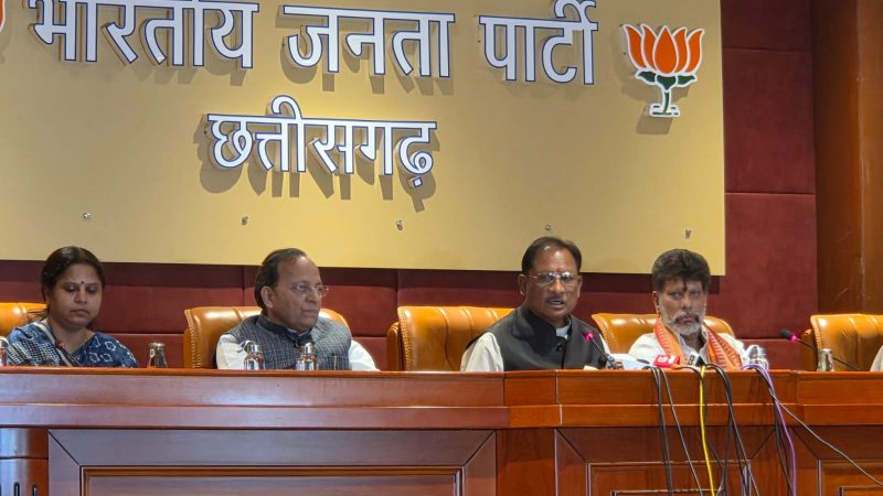 मुख्यमंत्री साय और भाजपा के राष्ट्रीय महामंत्री अरुण सिंह ने नारी शक्ति वन्दन (संशोधन)अधिनियम को लेकर कांग्रेस और सहयोगी दलों पर जमकर निशाना साधा