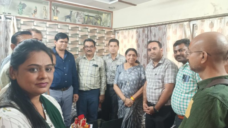 राज्यसभा सांसद लक्ष्मी वर्मा ने जनगणना निदेशालय के मकान सूचीकरण अभियान अंतर्गत ऑनलाइन स्वगणना पत्रक भरा