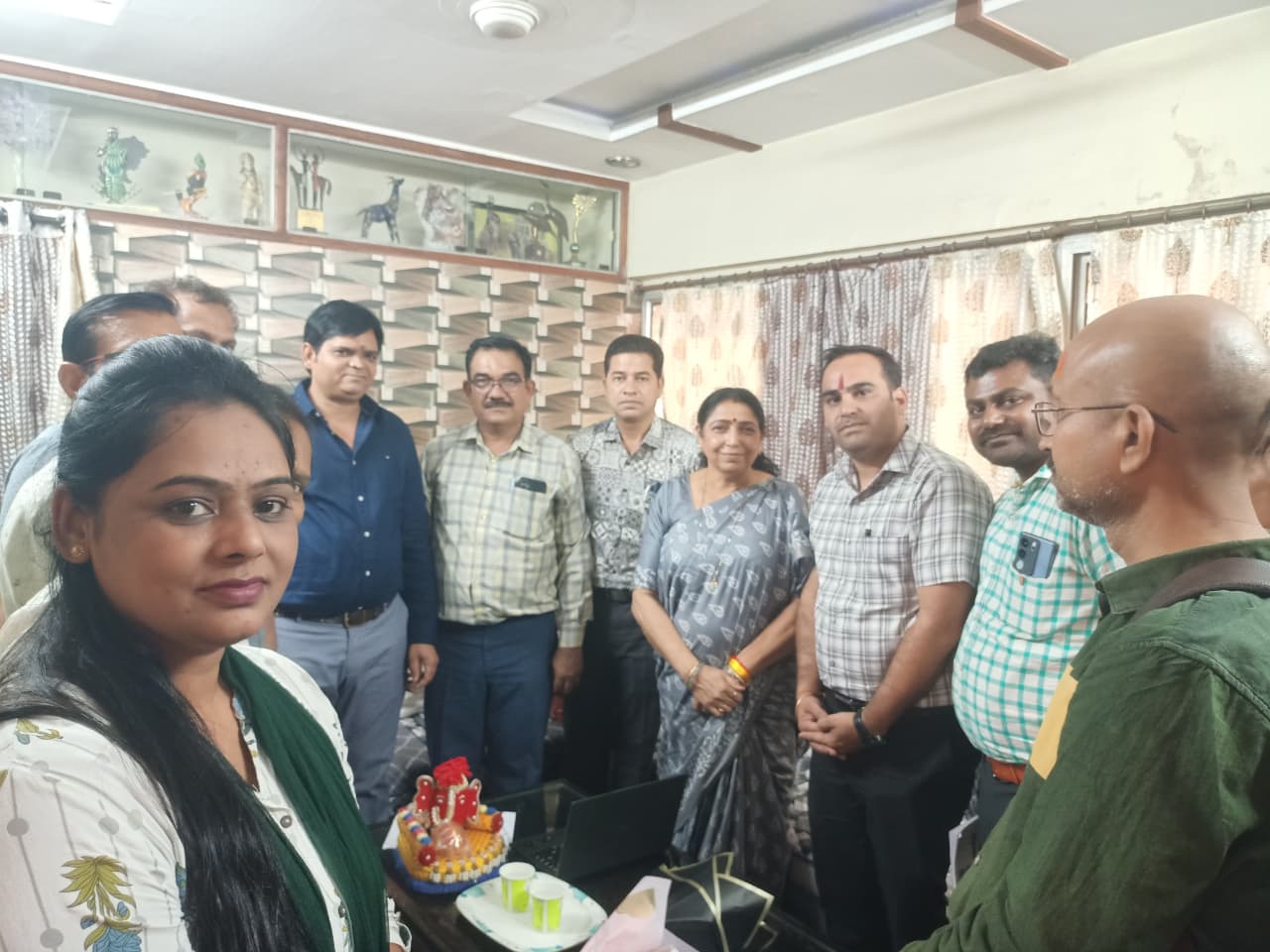 राज्यसभा सांसद लक्ष्मी वर्मा ने जनगणना निदेशालय के मकान सूचीकरण अभियान अंतर्गत ऑनलाइन स्वगणना पत्रक भरा