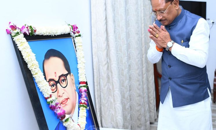 डॉ. भीमराव अम्बेडकर जयंती पर मुख्यमंत्री विष्णु देव साय ने किया नमन : सामाजिक न्याय, समानता और समरस समाज के निर्माण का लिया संकल्प