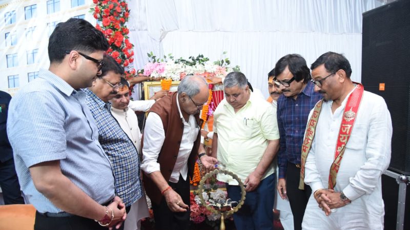 पर्यटन एवं संस्कृति मंत्री राजेश अग्रवाल ने ‘श्री अग्रोहा पैलेस’ का किया भूमिपूजन