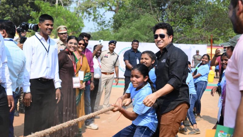 सचिन तेंदुलकर का बस्तर आगमन बदलते बस्तर की सशक्त पहचान : मुख्यमंत्री विष्णुदेव साय