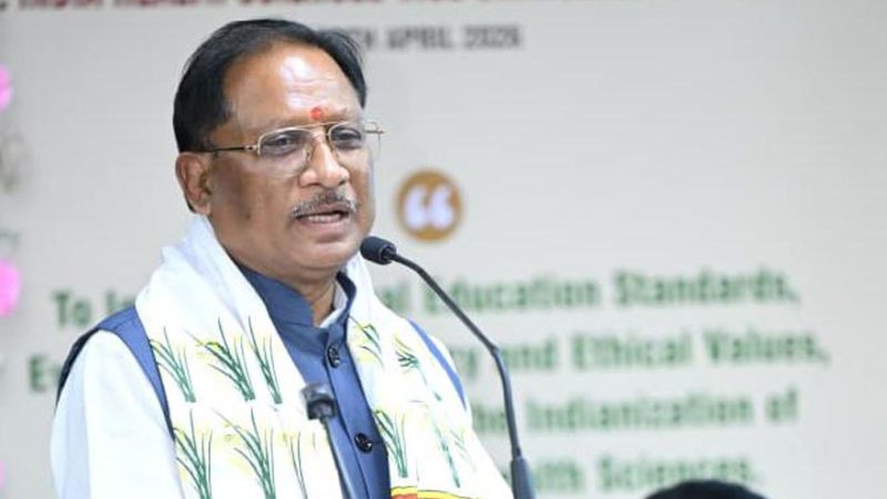 स्वस्थ नागरिक ही विकसित छत्तीसगढ़ की आधारशिला – स्वास्थ्य क्षेत्र में नवाचार को नई दिशा देगा वाइस चांसलर मीट-2026 : मुख्यमंत्री विष्णुदेव साय