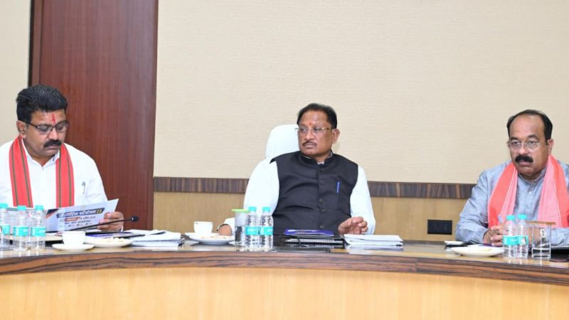 मुख्यमंत्री विष्णुदेव साय ने चिप्स के ई-डिस्ट्रिक्ट पोर्टल के उन्नत संस्करण ‘सेवा सेतु’ का किया शुभारंभ