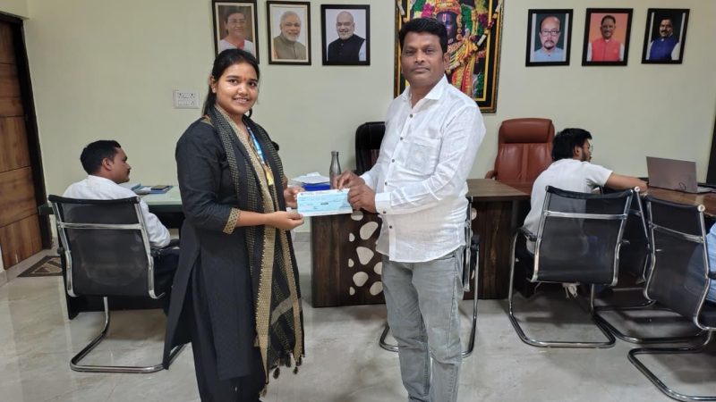 आर्थिक तंगी से रंजना की छुटी पढ़ाई, उप मुख्यमंत्री विजय शर्मा के सहयोग से फिर होगी शुरू