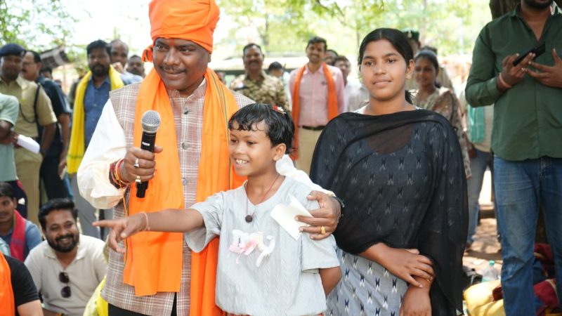 ऐतिहासिक पल- अबूझमाड़ के कुतुल पहुंचे मंत्री केदार कश्यप