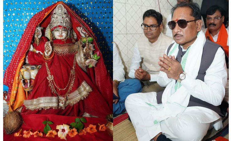 सुशासन तिहार के दौरान मुख्यमंत्री विष्णुदेव साय पहुंचे कोसला धाम
