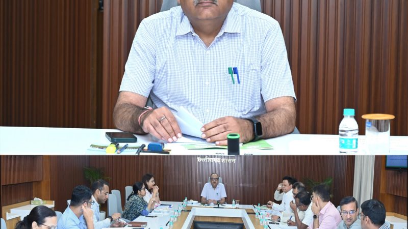 मुख्य सचिव विकासशील की अध्यक्षता में कैम्पा की समीक्षा बैठक संपन्न
