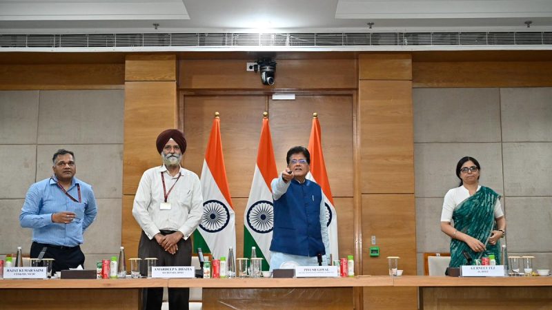 केंद्रीय वाणिज्य एवं उद्योग मंत्री पीयूष गोयल ने भव्य पोर्टल का शुभारंभ किया